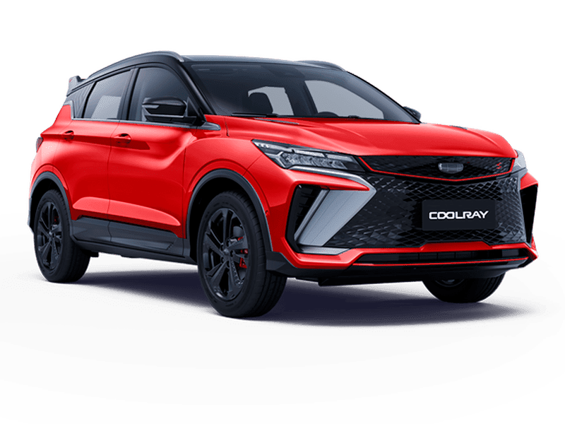 Geely Coolray NEW - Красный